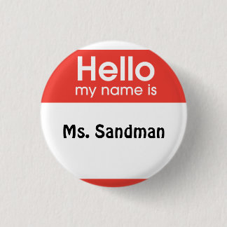 vrouw anesthesie ronde button 3,2 cm