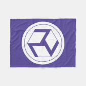 Vrouw Antahkarana - Yin Antahkarana Fleece Deken (Voorkant (Horizontaal))