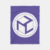 Vrouw Antahkarana - Yin Antahkarana Fleece Deken (Voorkant)