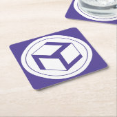 Vrouw Antahkarana - Yin Antahkarana Kartonnen Onderzetters (Schuin)