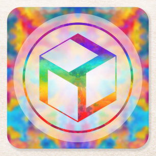 Vrouw Antahkarana - Yin Antahkarana Kartonnen Onderzetters