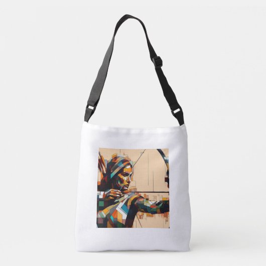 Vrouw Archer 3 Crossbody Tas (Achterkant)