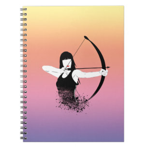 Vrouw Archer Notitieboek