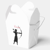 Vrouw Archer Silhouette Thunder_Cove Bedankdoosjes (Geopend)