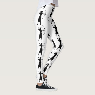 Vrouw Archer Silhouette Thunder_Cove Leggings