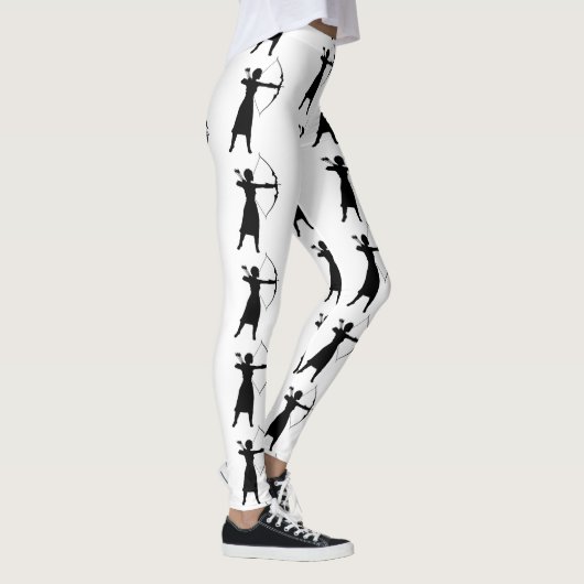 Vrouw Archer Silhouette Thunder_Cove Leggings (Rechts)