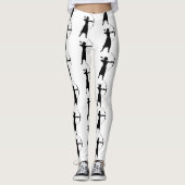 Vrouw Archer Silhouette Thunder_Cove Leggings (Voorkant)