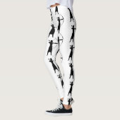 Vrouw Archer Silhouette Thunder_Cove Leggings (Links)
