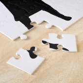 Vrouw Archer Silhouette Thunder_Cove Legpuzzel (Zijkant)
