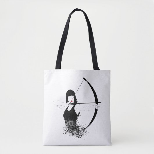 Vrouw Archer Tote Bag (Voorkant)