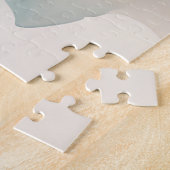 Vrouw art dubbele belichting legpuzzel (Zijkant)