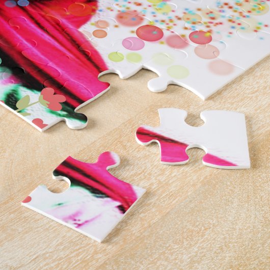 Vrouw artiest Portrait Puzzel Legpuzzel (Zijkant)