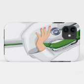 Vrouw Arts Case-Mate iPhone Case (Achterkant (horizontaal))