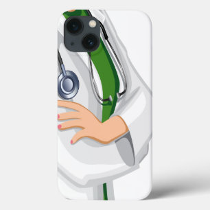 Vrouw Arts iPhone 13 Hoesje