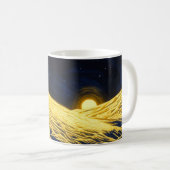 Vrouw Astronaut Koffiemok (Voorkant rechts)