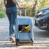 Vrouw Astronaut Sticker (Koffer Insitu)