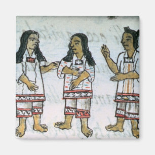Vrouw Aztec-kostuums Magneet