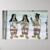 Vrouw Aztec-kostuums Poster (Voorkant)