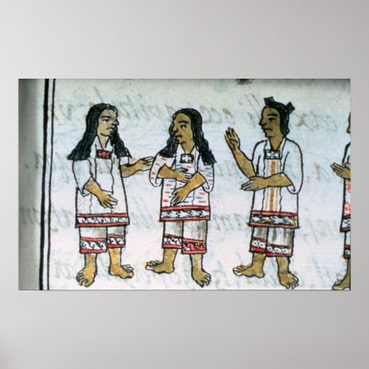 Vrouw Aztec-kostuums Poster (Voorkant)