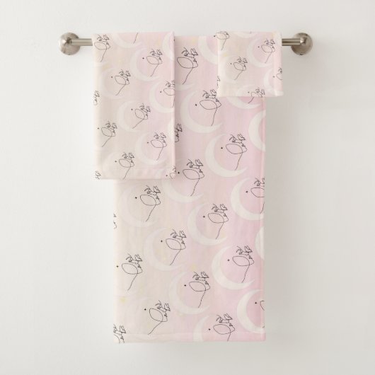 Vrouw Bad Handdoek (Insitu)