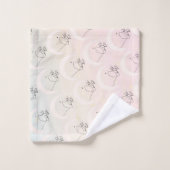 Vrouw Bad Handdoek (Wasdoekje)
