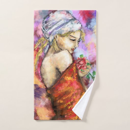  vrouw badhanddoek set bad handdoek (Handdoek)