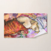  vrouw badhanddoek set bad handdoek (Handdoek)