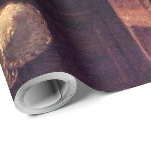 Vrouw Baking Bread, Jean-Francois Millet Cadeaupapier (Rol Hoek)