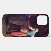 Vrouw Baking Bread, Jean-Francois Millet Case-Mate iPhone Case (Achterkant (horizontaal))