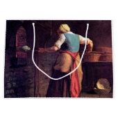 Vrouw Baking Bread, Jean-Francois Millet Groot Cadeauzakje (Voorkant)