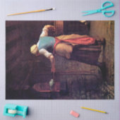 Vrouw Baking Bread, Jean-Francois Millet Tissuepapier (Craft)