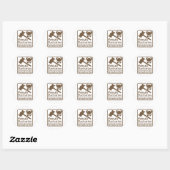 Vrouw Barbarian Ronde Sticker (Vel)