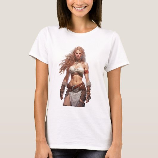 Vrouw Barbarian T-shirt (Voorkant)