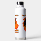 Vrouw Basketbal Speler Favoriete Game Waterfles (Rechts)