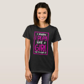 Vrouw Basketball Moeder Coach Funny Team Player T-shirt (Voorkant volledig)