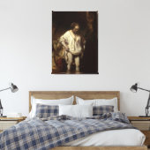 Vrouw Bathing in een Stream, 1654 Canvas Afdruk (Insitu (Slaapkamer))