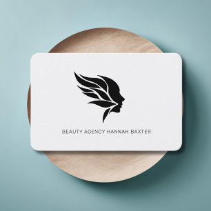 Vrouw Beauty Logo, Modern, Salon, Visitekaartje