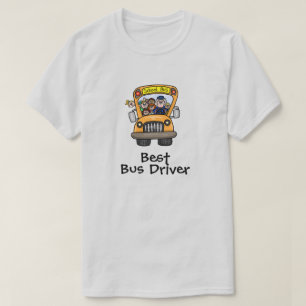 Vrouw - Beste schoolbuschauffeur T-shirt