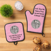 Vrouw Bevrijding Ovenwant & Pannenlap Set (Top down)