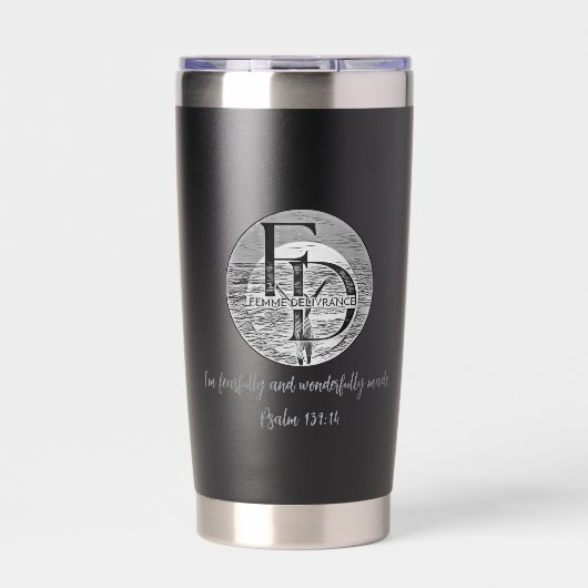 Vrouw Bevrijding Tumbler Geïsoleerde Drinkbeker (Voorkant)