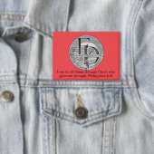 Vrouw Bevrijdingsknoop Button (Insitu)