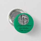 Vrouw Bevrijdingsknoop Ronde Button 3,2 Cm (Voorkant /achterkant)