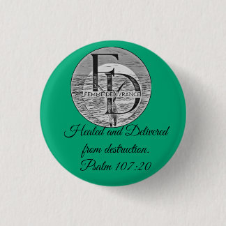 Vrouw Bevrijdingsknoop Ronde Button 3,2 Cm