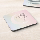 Vrouw Bier Onderzetter (Linkerzijde)