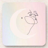 Vrouw Bier Onderzetter (Voorkant)