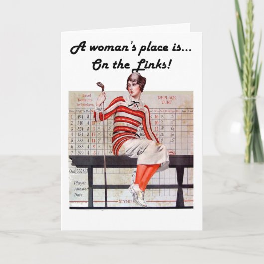 Vrouw bij de verbindingen kaart (Voorkant)