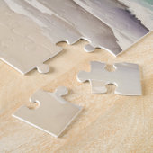 Vrouw bij de zee legpuzzel (Zijkant)