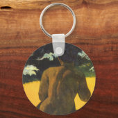 Vrouw bij de zee van Paul Gauguin Sleutelhanger (Voorkant)