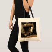 Vrouw bij een haard van Vincent van Gogh Tote Bag (Voorkant (product))