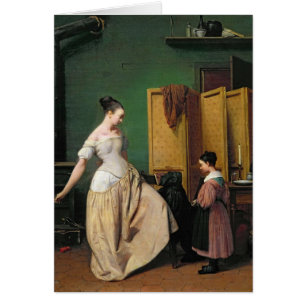 Vrouw bij haar Toilet, 1835